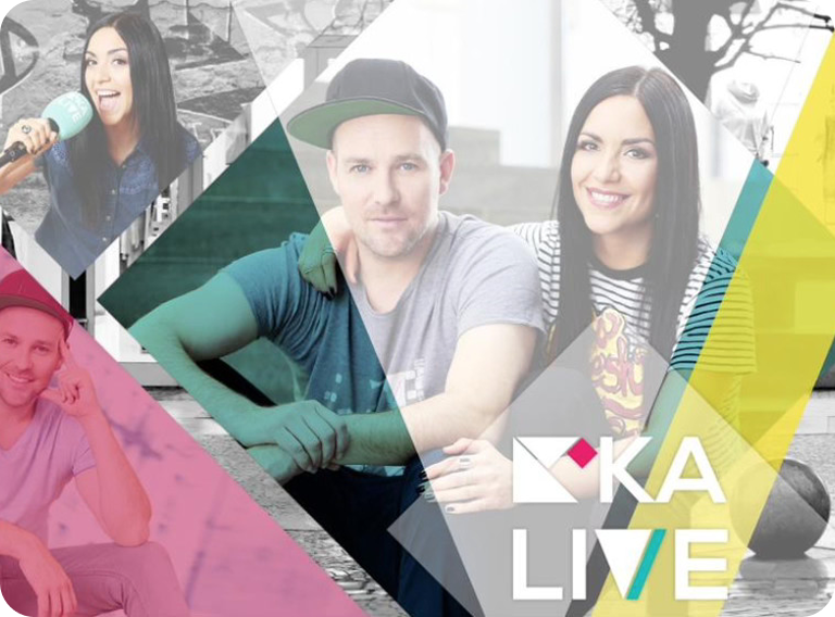 Kika live Ben bei den Coolen ElbStreichern