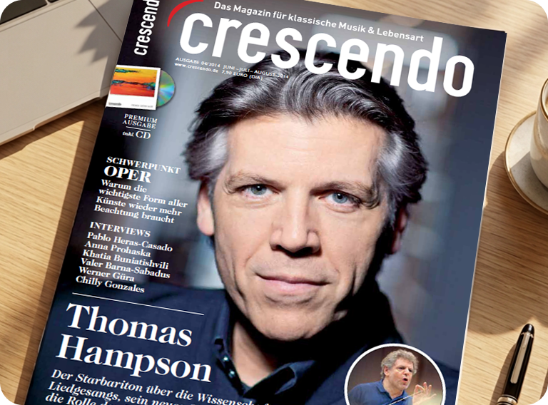 Musik mit Sonnenbrille “Crescendo“, 04/2014