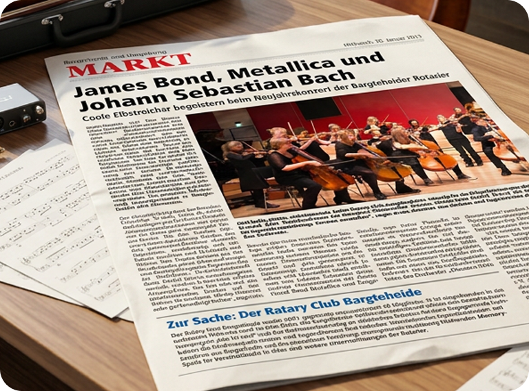 James Bond, Metallica und Johann Sebastian Bach
